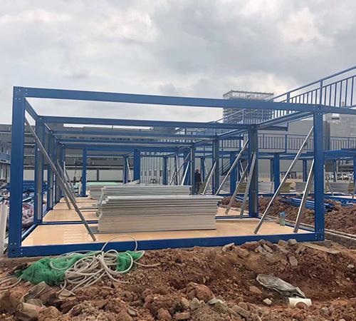 深圳活動板房-活動圍墻-裝配式鋼結構圍擋-打包箱-深圳市致盛輕鋼房屋